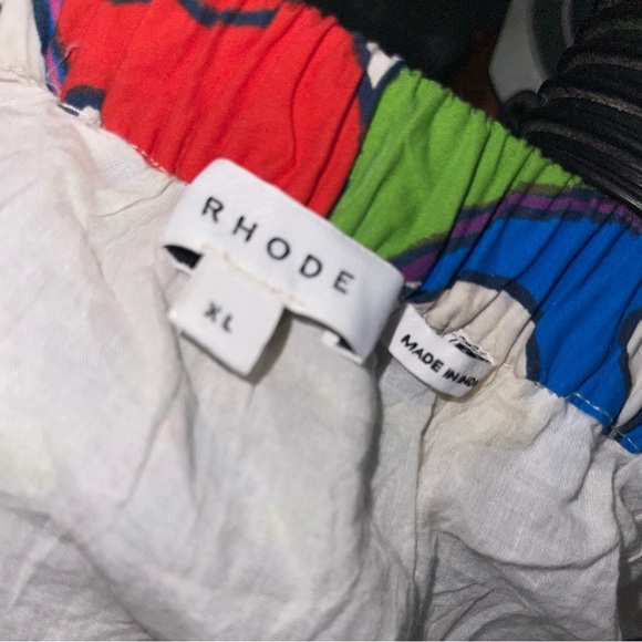 Rhode beautiful Audrey  Boho Woodstock floral colorful midi skirt - Picture 8 of 17